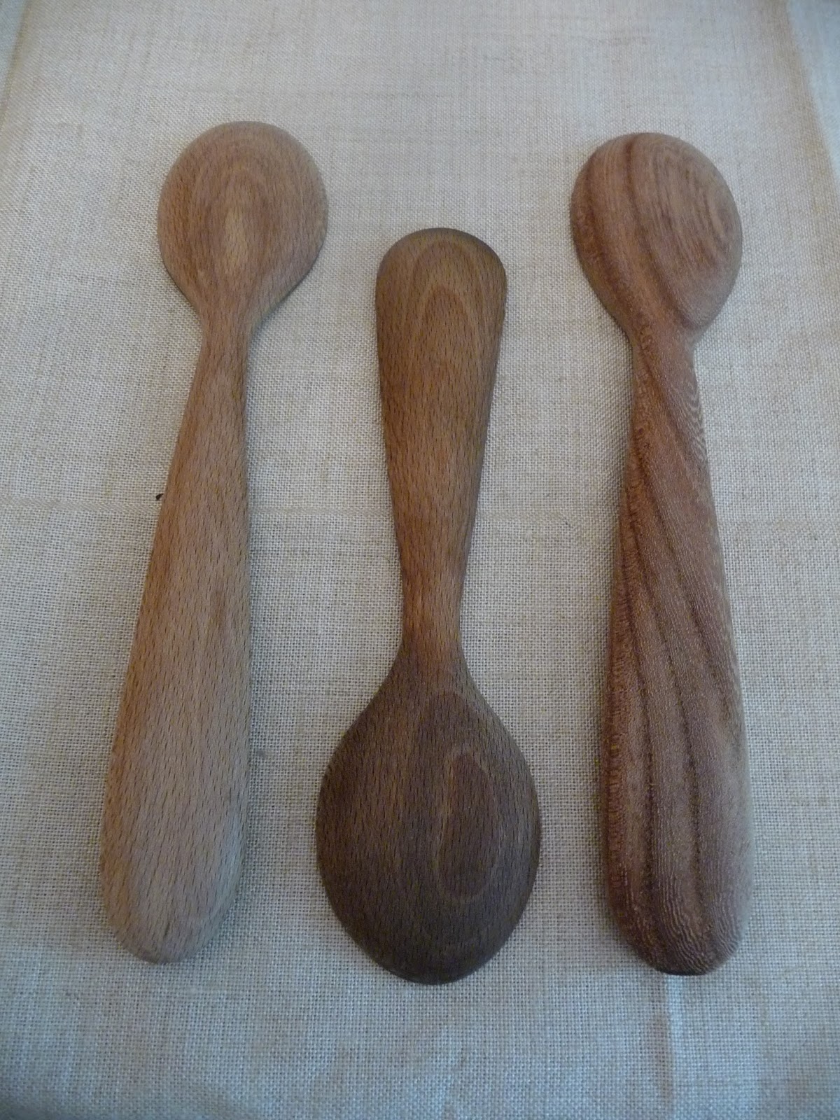 Steve's Spoons Sauce Spoons in Beech and Elm