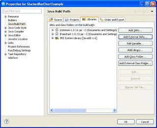 Simple Working/Running example code: Create Stacked Bar Charts in Java ...