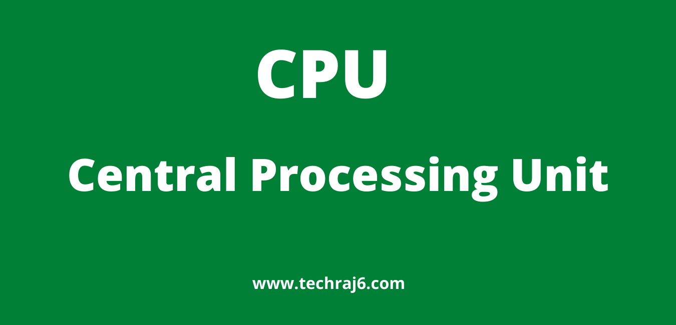 CPU full form, what is the full form of CPU