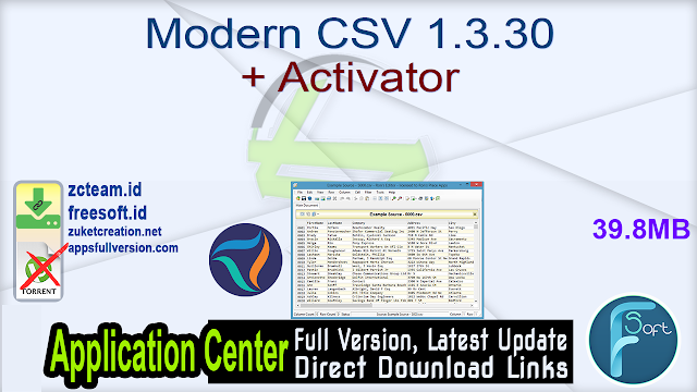 Modern CSV 1.3.30 + Activator_ ZcTeam.id