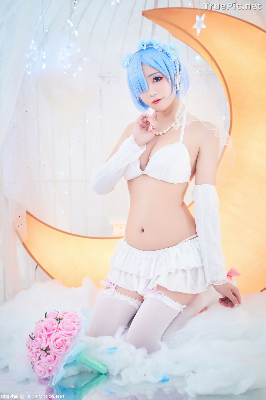 Image [MTCos] 喵糖映画 Vol.043 – Chinese Cute Model – Sexy Rem Cosplay - TruePic.net - Picture-9