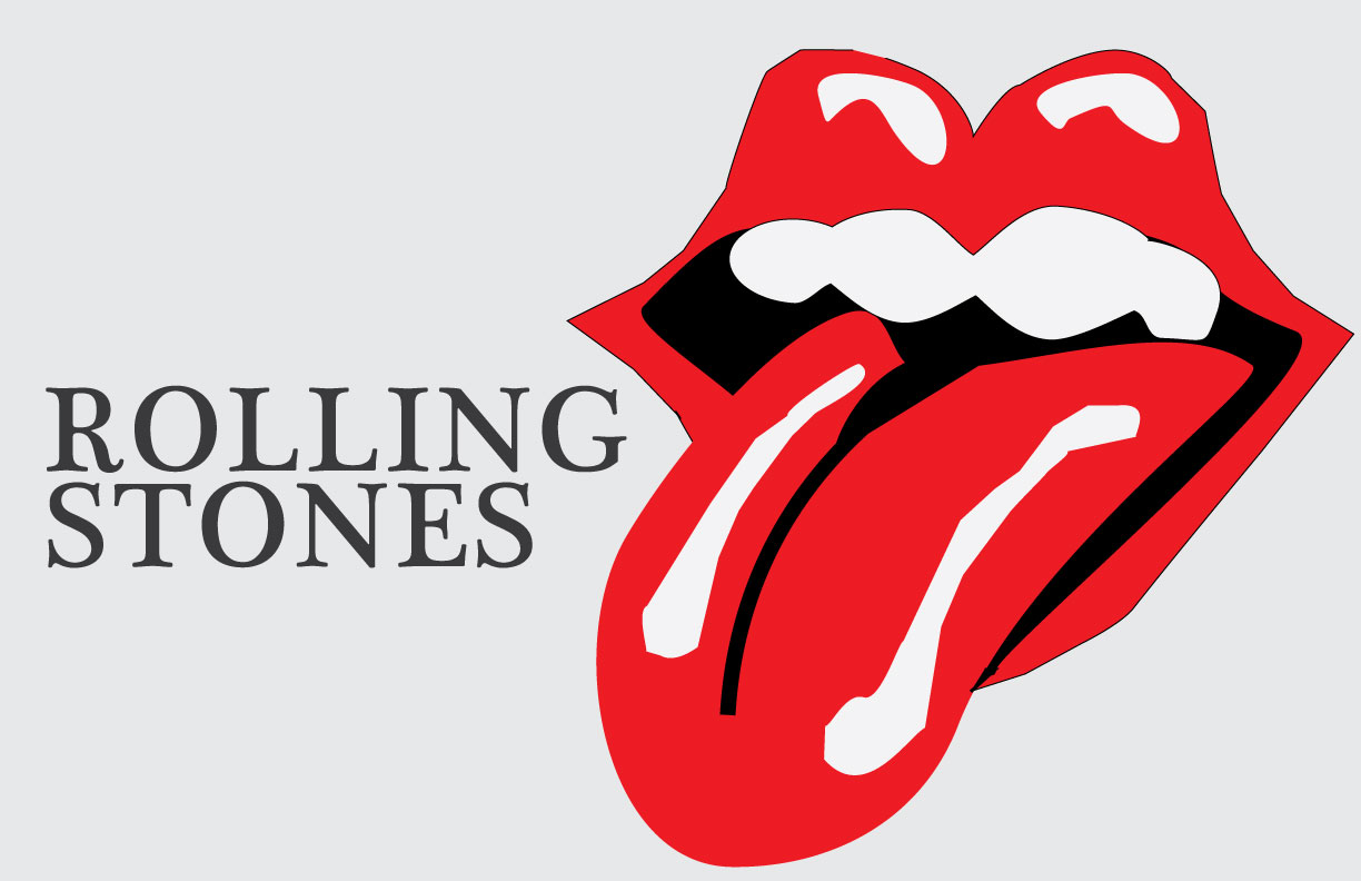 Chase'n Art: Rolling Stones Logo Recreated on Illustrator. Chase Hunter