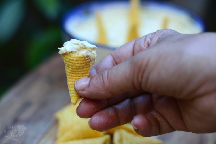 aperitivo de crema agria a cebolla 01