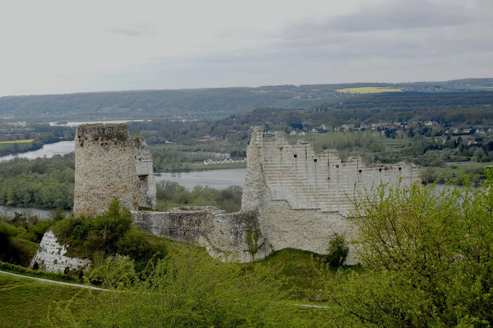 Dreaming of Paris Chateau Gaillard and Caen