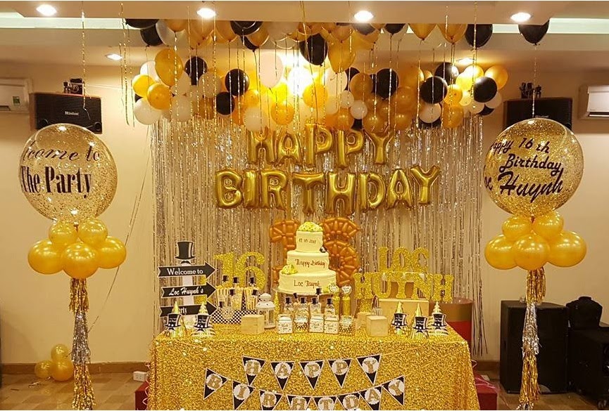 Trang trí tiệc sinh nhật cho người lớn tiệc sinh nhật lãng mạn sinh nhật  người yêu