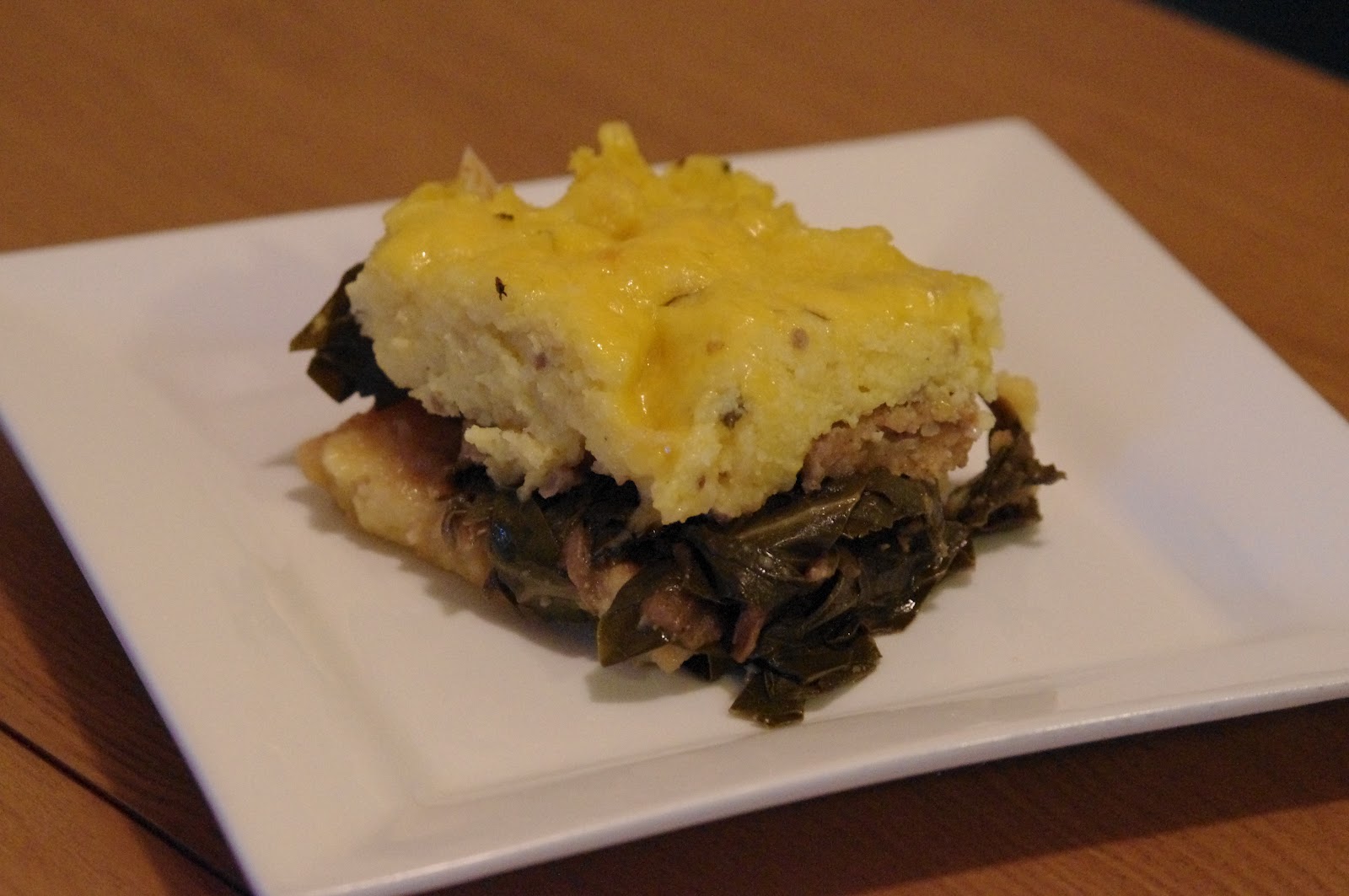 Sweetness In The Belly Grits & Collards Casserole