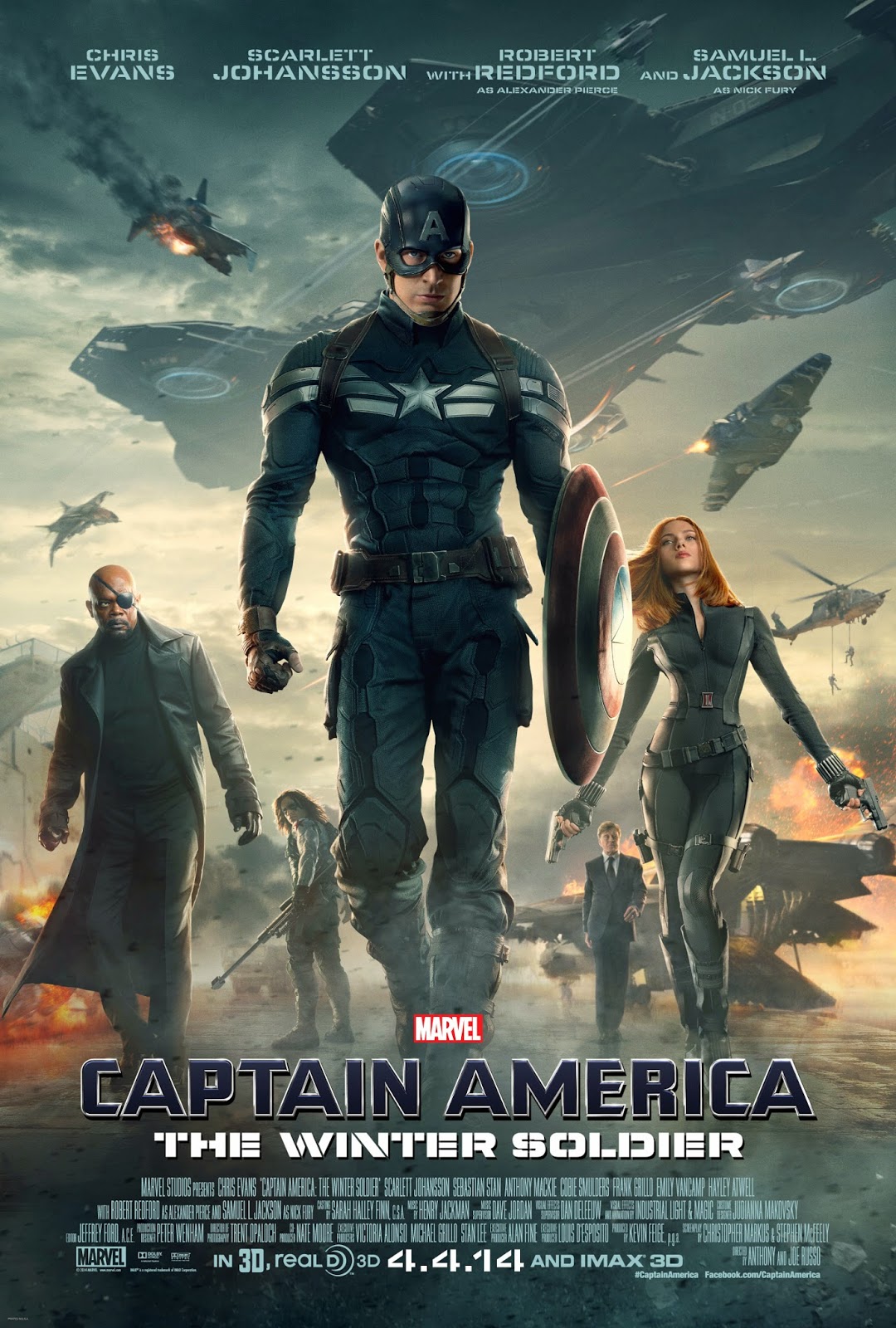 New CAPTAIN AMERICA: THE WINTER SOLDIER Poster