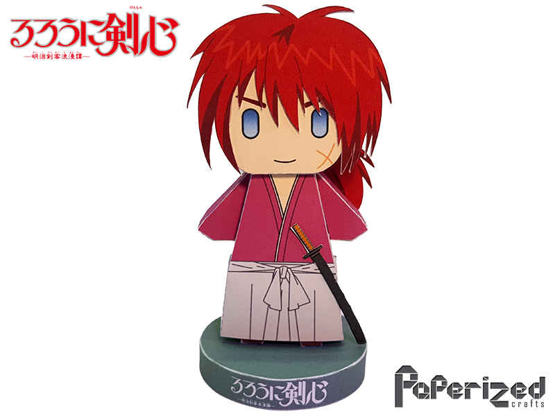 Rurouni Kenshin: Kenshin Himura Paperized