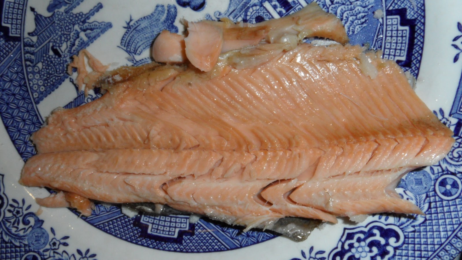 Chez Maximka Trout baked in salt