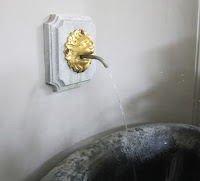 Fotografia da fonte de água quente