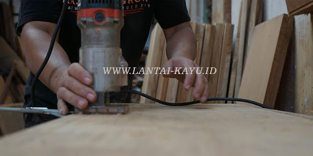 karakteristik lantai kayu jati mudah di olah
