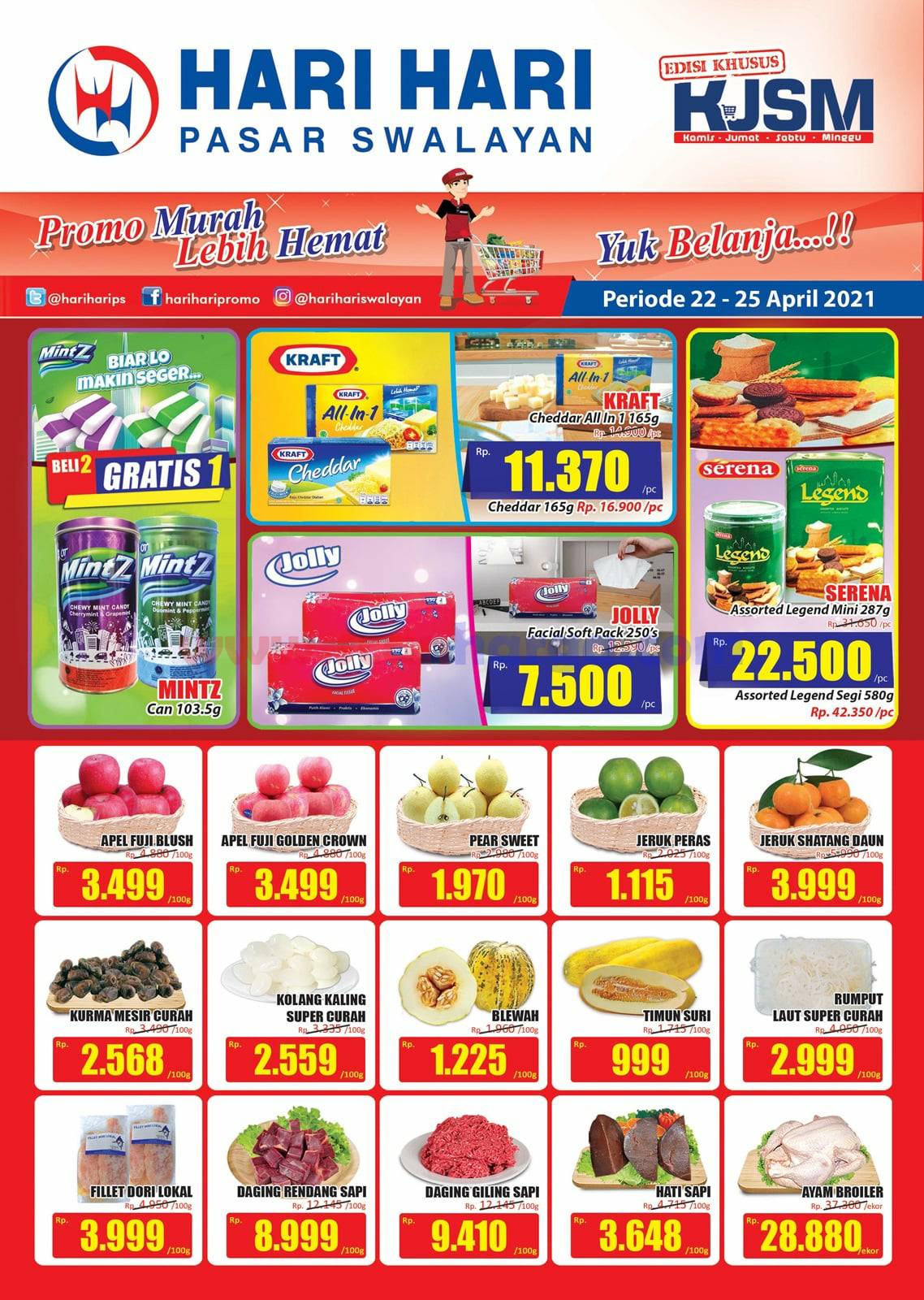 Katalog Promo JSM Hari Hari Swalayan Weekend 22 25 April 2021 scanharga