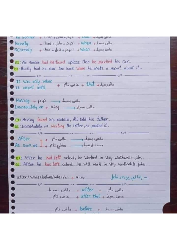 لطلاب ثانوية عامة ..  أهم ملاحظات اللغة الإنجليزية التى لن يخرج عنها الإمتحان Imgtopdf_18072021124818_004