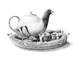 06-Pigeon-Tea-Set-Redmer-Hoekstra-Drawing-Fantastic-and-Surreal-World-of-Hoekstra-www-designstack-co
