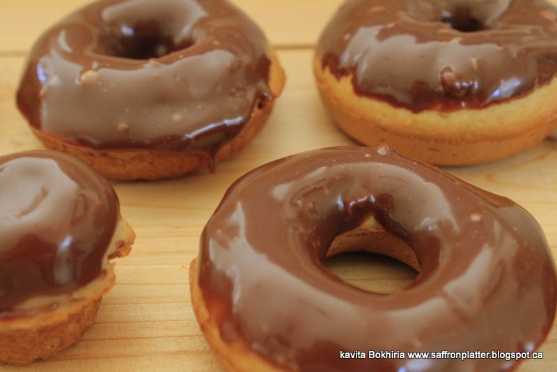 EarthyFlavors Baked Cake Doughnuts Eggless