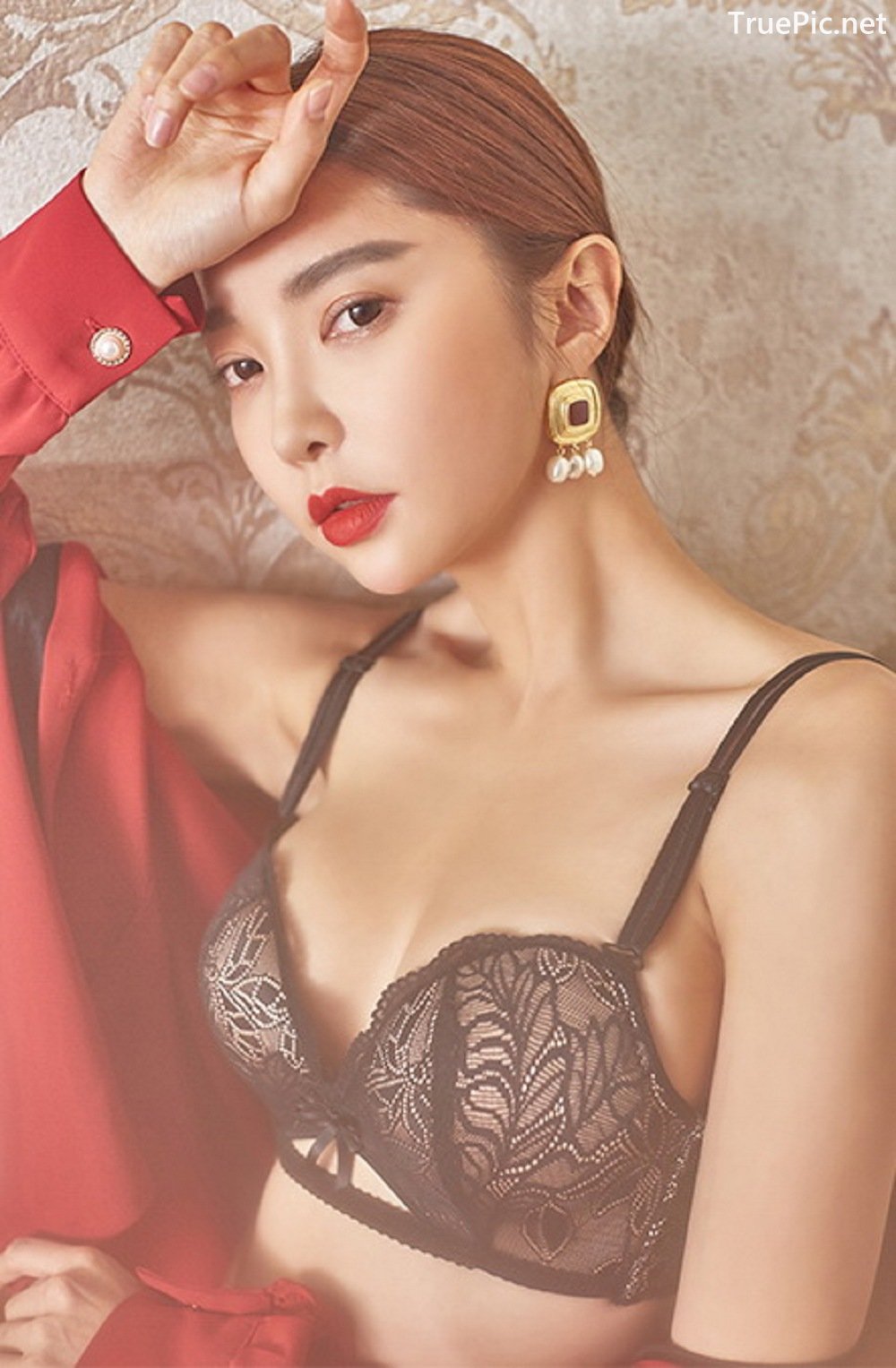 Image-Park-Soo-Yeon-Black-Red-and-White-Lingerie-Korean-Model-Fashion-TruePic.net- Picture-29