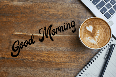 Good Morning With Coffee Full HD Images, Wallpapers, Pictures, Pics, Photos For WhatsApp Free Download