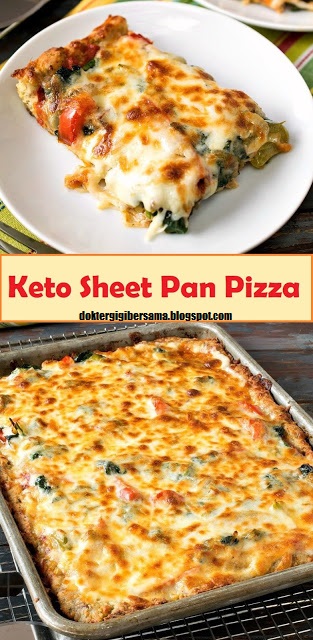 Best Keto Sheet Pan Pizza - goodrecipesfood