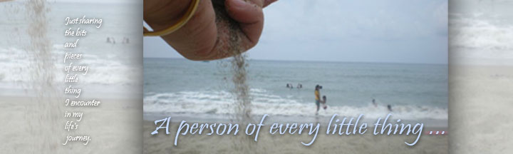 A person of every little thing...