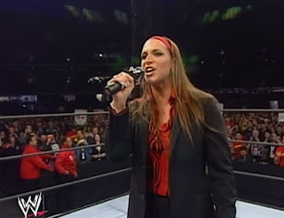 WWE Global Warning 2002: Stephanie McMahon opened the show