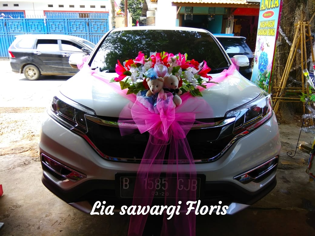Terima hias  mobil  pengantin  area Tangerang Toko Bunga 