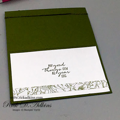 Check out this super easy fun fold card featuring the Dragonfly Garden Bundle from Stampin' Up!  Click here to learn more