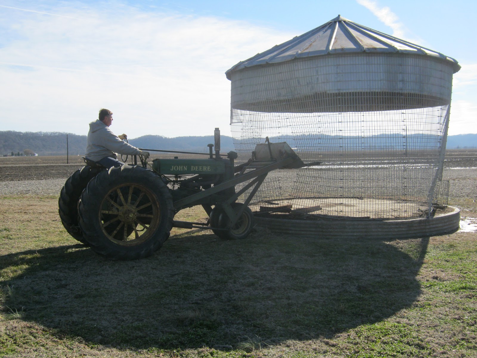 Observations in Agriculture Taking Down An Old Corn Crib