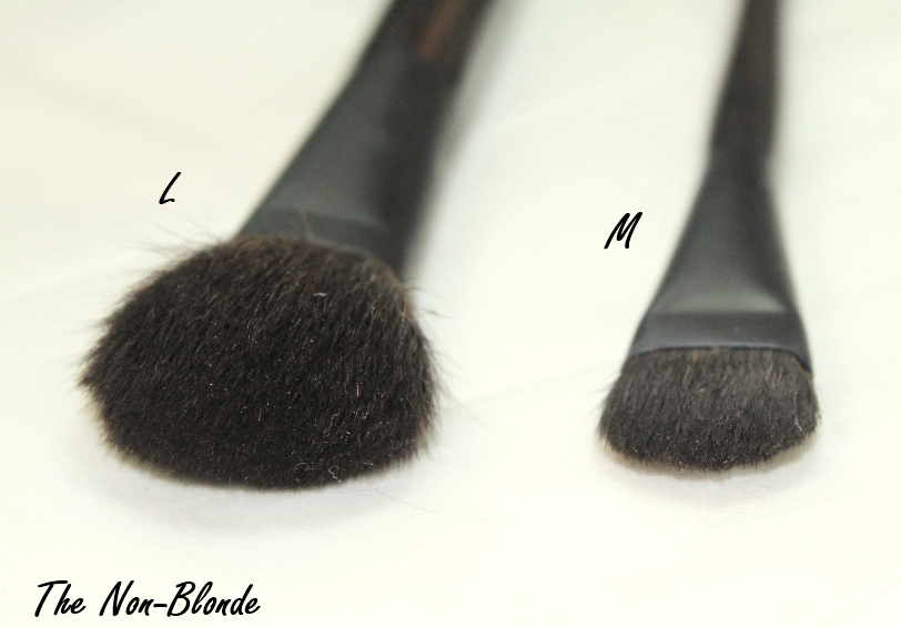 Hakuhodo Kokutan Eye Shadow Brushes L and M The NonBlonde