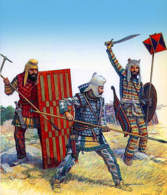Персидские пехотинцы.