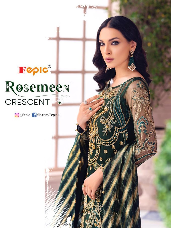 Fepic Cresent Pakistani Suits catalog Wholesaler