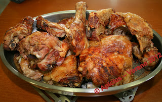  Cordero asado en horno de butano en la Sociedad Gastronomica ZORTZIETAKOAK 