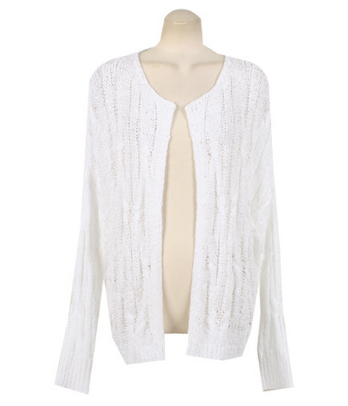 [Dabagirl] Relaxed Fit See-Through Cardigan | KSTYLICK - Latest Korean ...