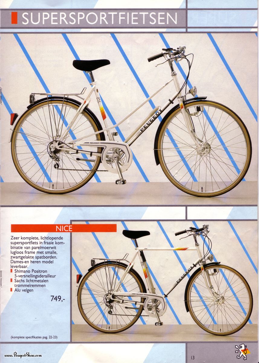 CATALOGUES PEUGEOT PEUGEOT 1987