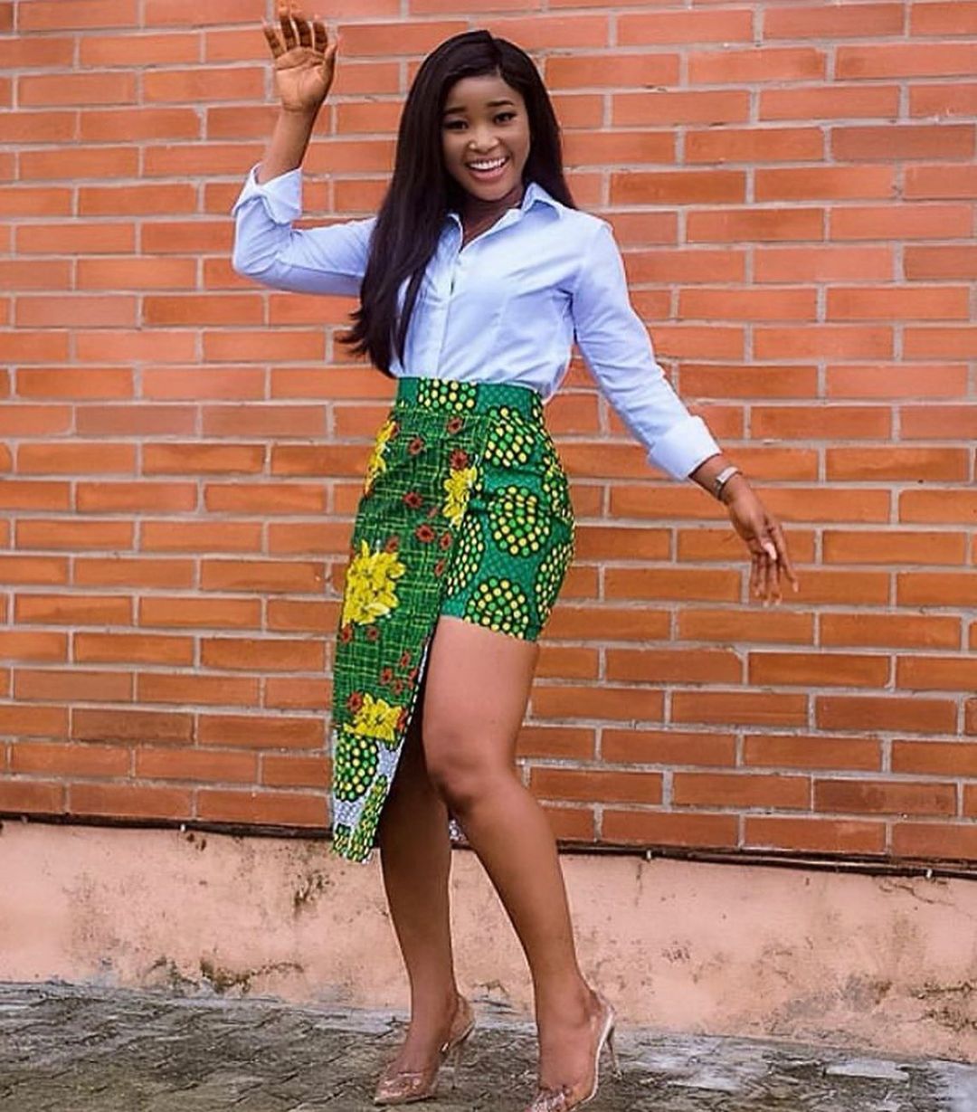 ankara skirts styles