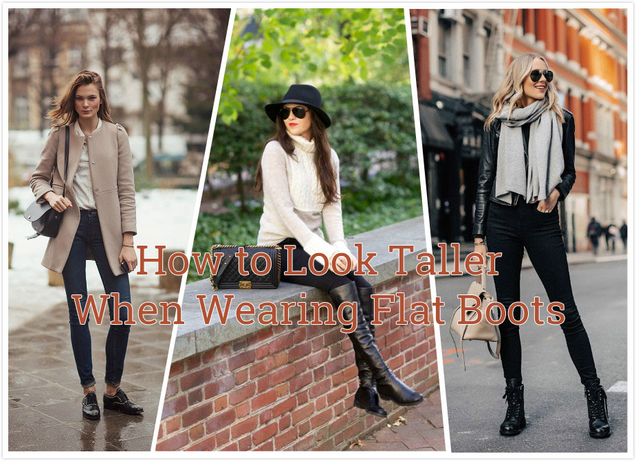 How to Look Taller When Wearing Flat Boots - Morimiss Blog