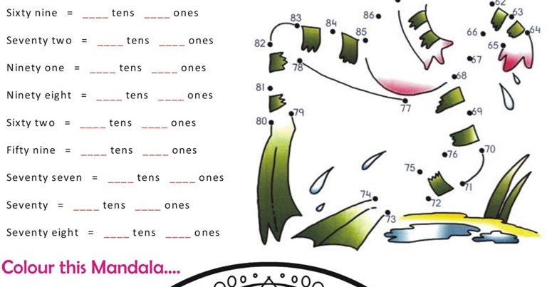 worksheets: Connect The Dots