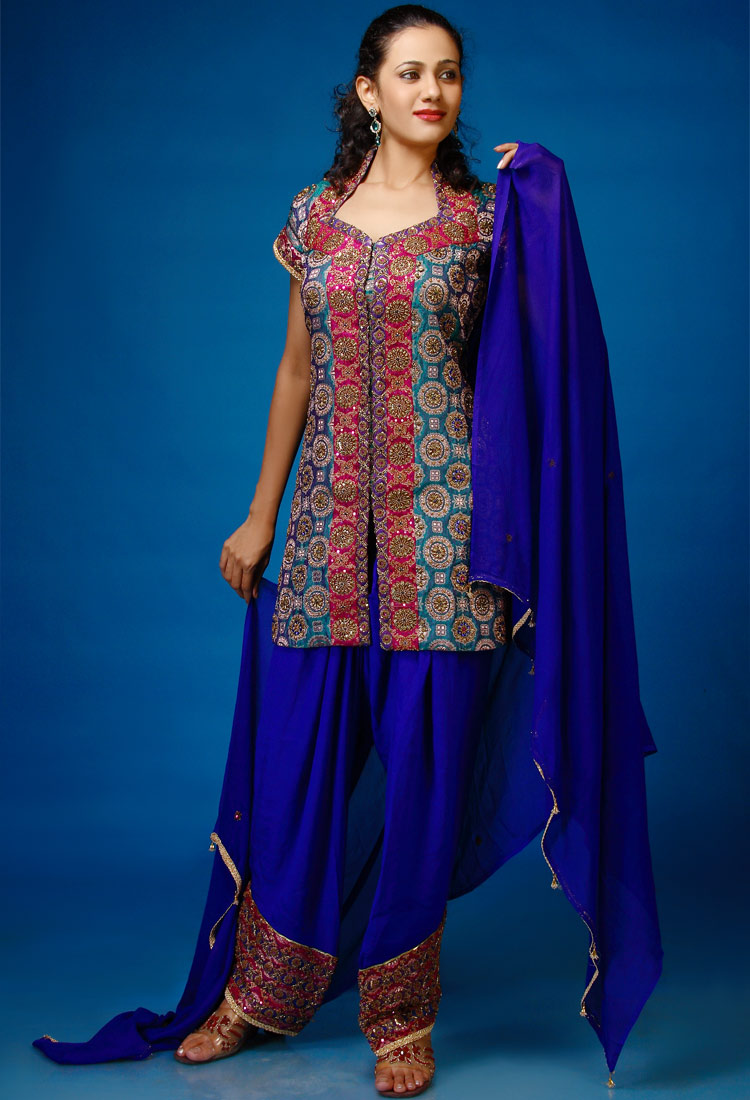 Indian Party Wear Suits 2012 ABP Fashion