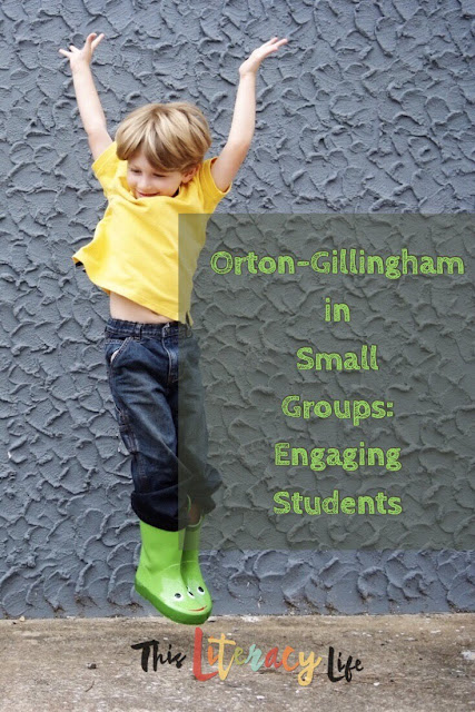Making Orton-Gillingham instruction fun can be a challenge, but these ideas will keep it fresh and fun for all of your students in small groups.