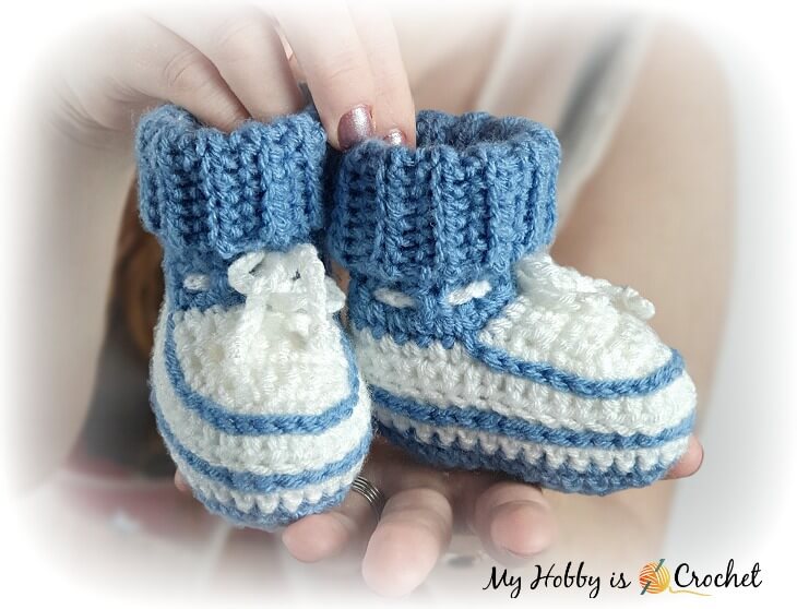 Sale crochet newborn booties free pattern Store