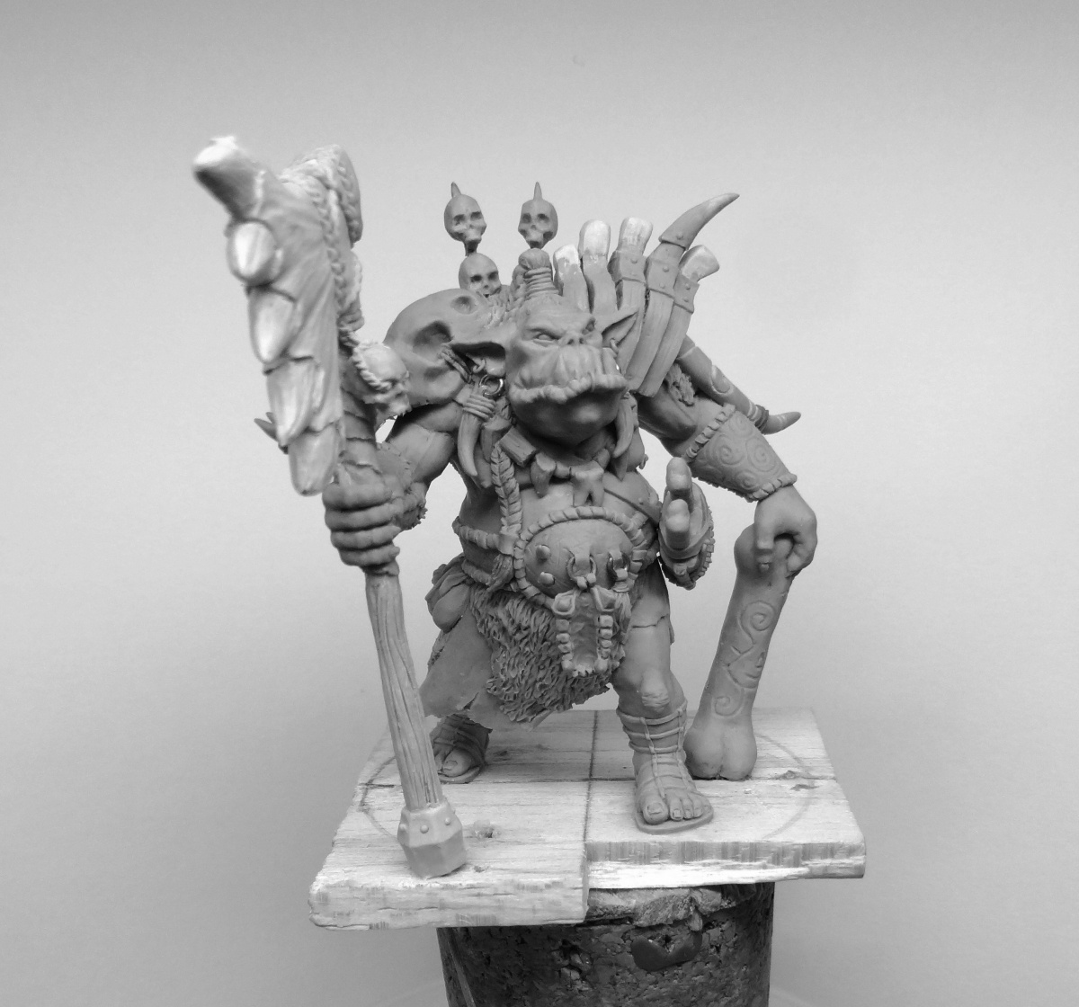 O.B.Sculptures: Tamuk the Butcher (Pegaso Models) O.B.Sculptures: Tamuk the Butcher (Pegaso Models)