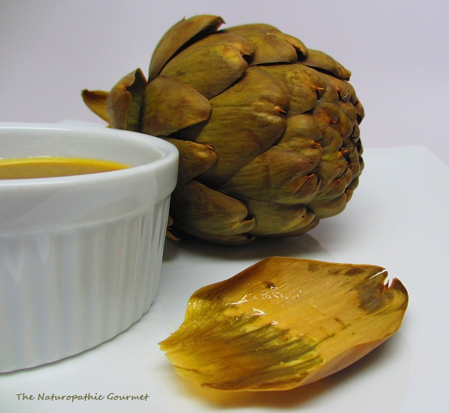 Steamed Artichokes with Balsamic Dipping Sauce