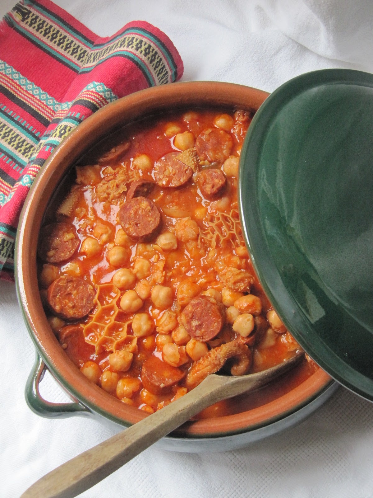 La cuisine d'ici et d'ISCA Tripes à la madrilène