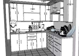 12 By 8 Ft Kitchen Interior Design