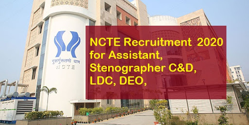 NCTE Recruitment 2020