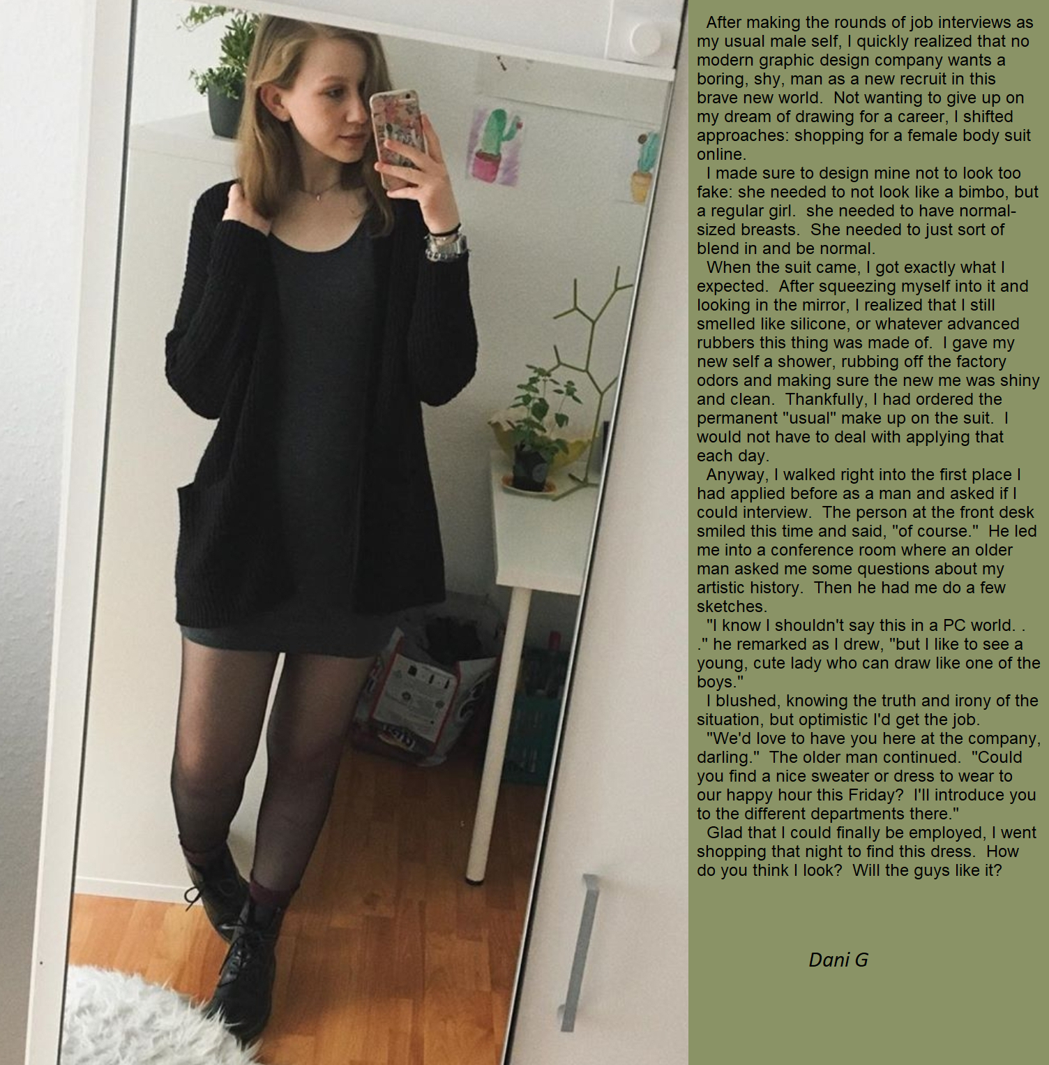Tg Captions Dress