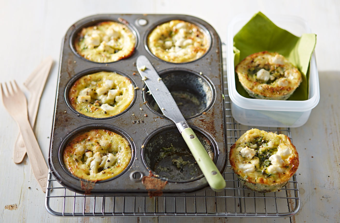 The Low Carb Diabetic Courgette (Zucchini) and Feta Bakes Low Carb