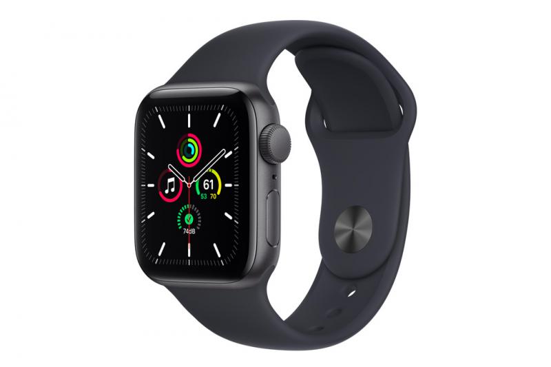 Đồng hồ Apple Watch SE (2022) GPS 44mm Midnight – Viền nhôm, dây cao su – MNK03VN/A – Hàng chính hãng