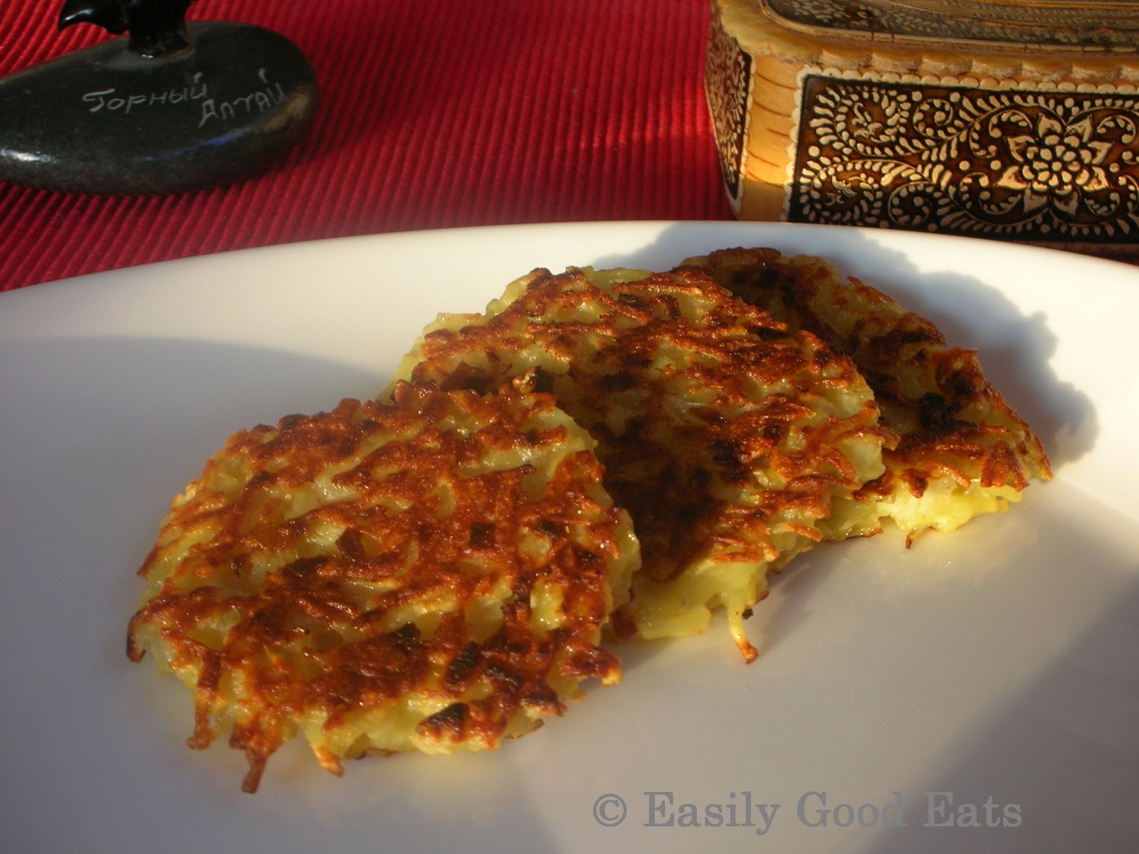 Easily Good Eats: Draniki (Belarusian Potato Pancake) Recipe
