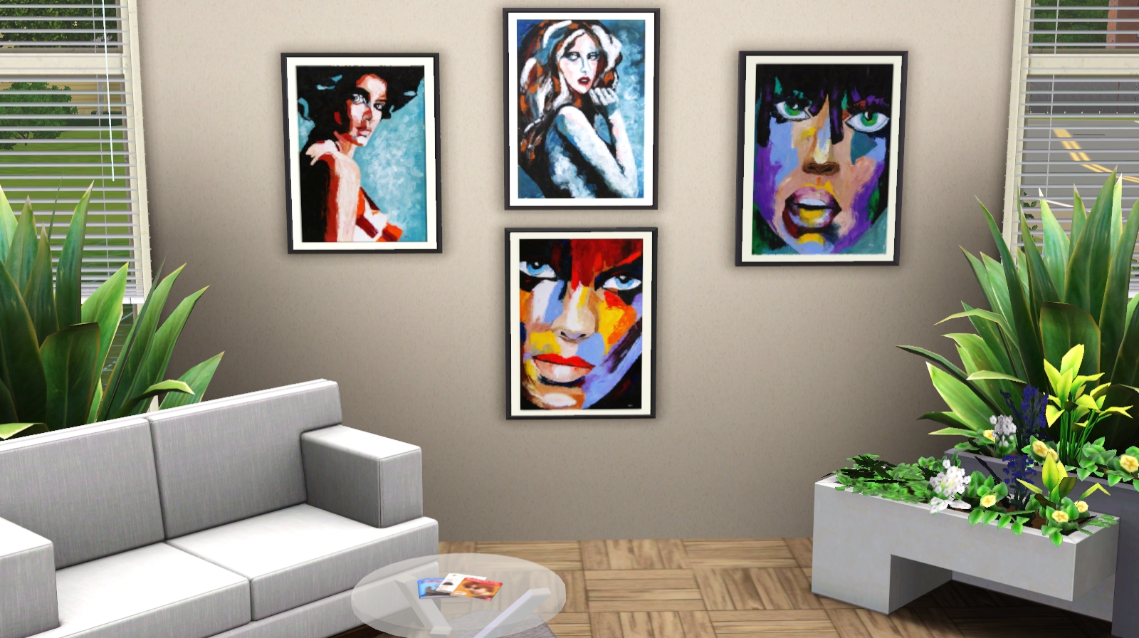 My Sims 3 Blog Paintings by Ilona