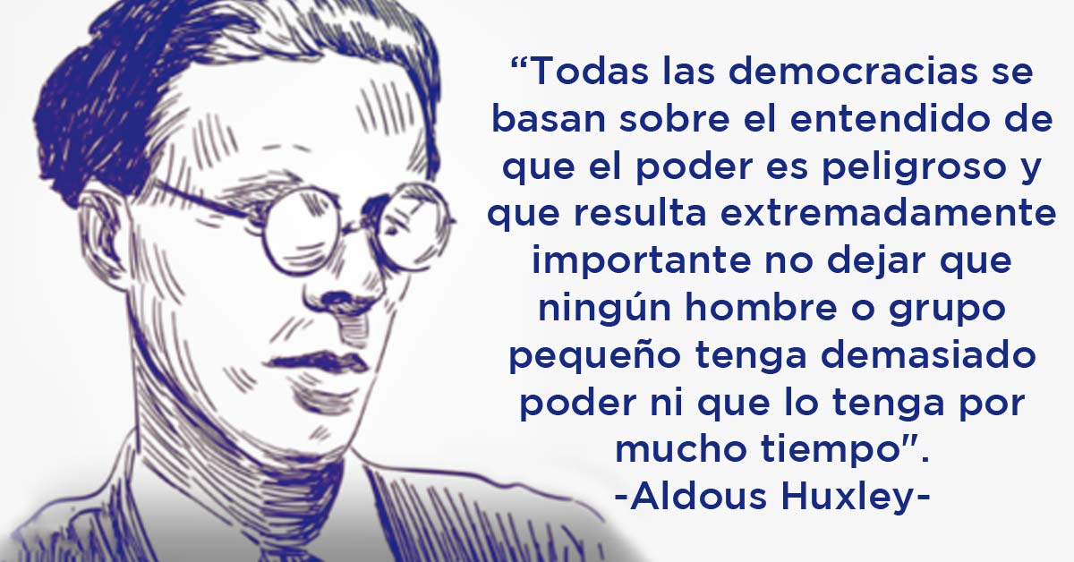 Aldous Huxley: Así se acabará la libertad en el mundo